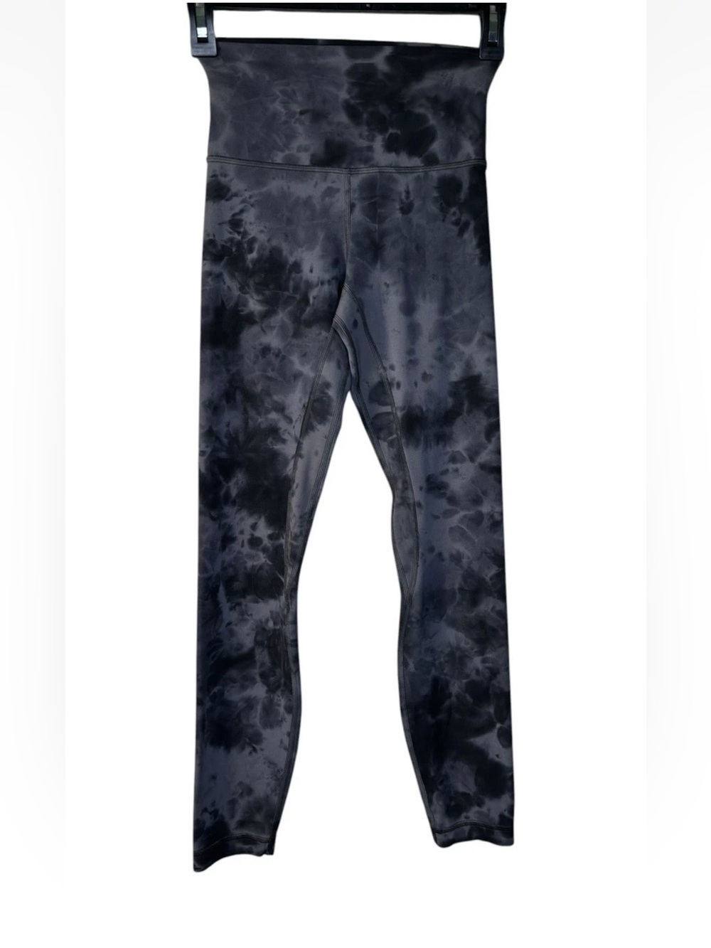 Lululemon Align Size 2 / 25" Inseam Diamond Dye Leggings Gray Black Yoga Pants